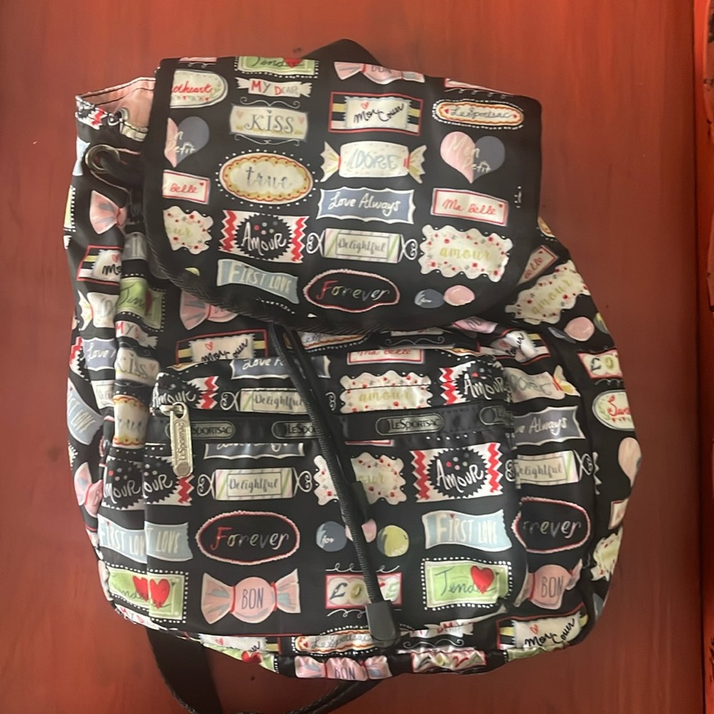 Authentic Lesportsac Small Backpack - image 1
